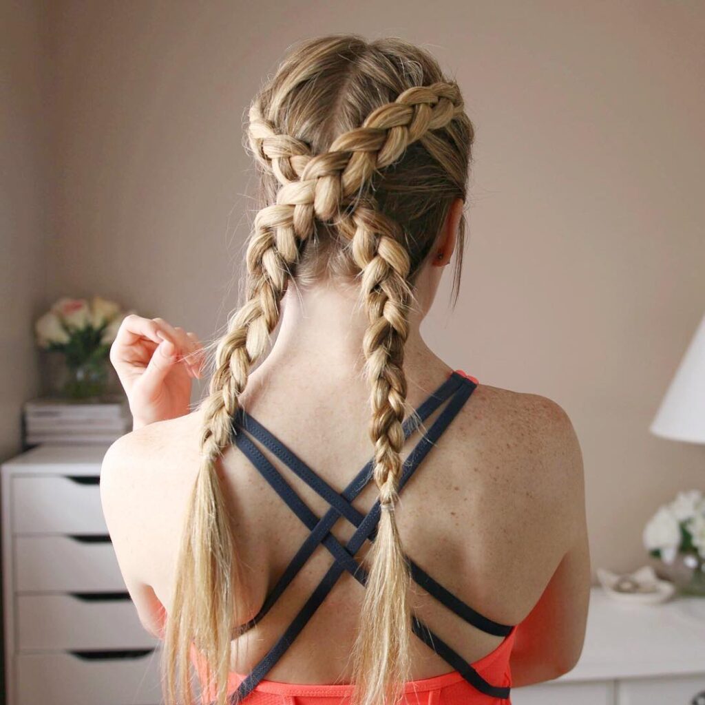 Stylish Updo Braid Hairstyles