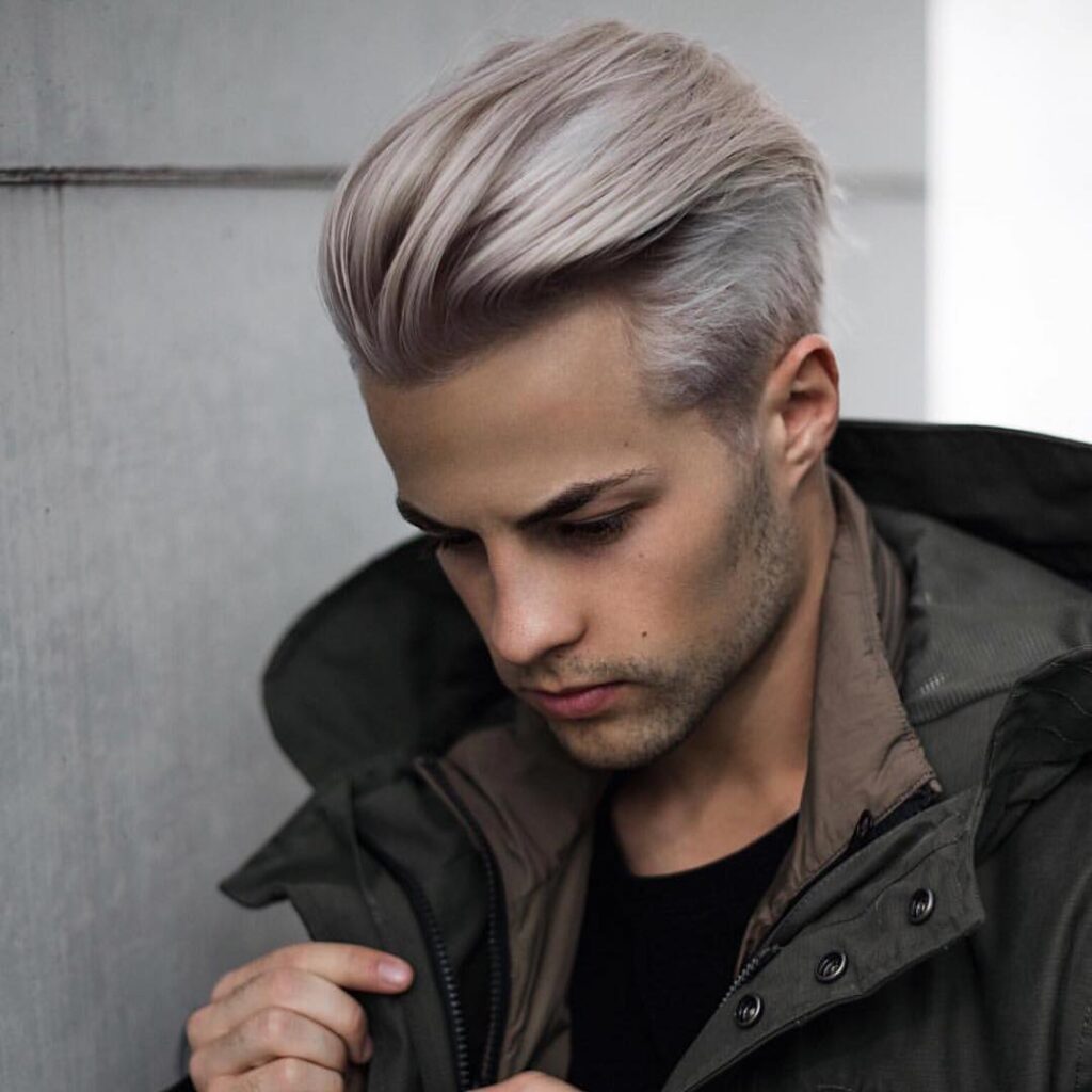 The slicked back