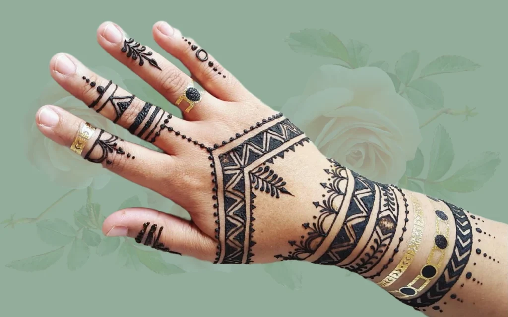 Tribal Mehndi Designs