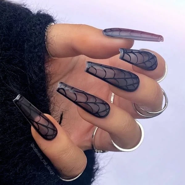 Glitter nails