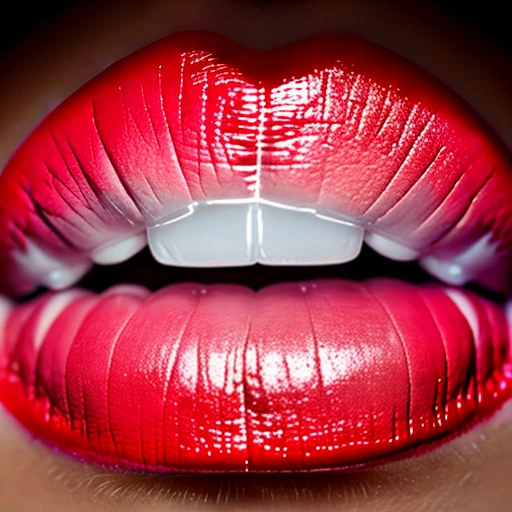 Finish with a touch of color on your lips