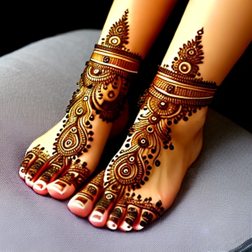 The mehndi designs