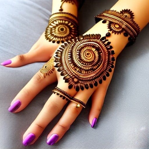 Simple Mehndi Designs