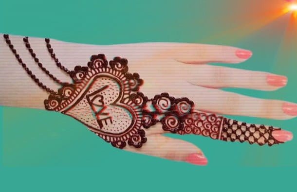 Love Mehndi Designs Arabic