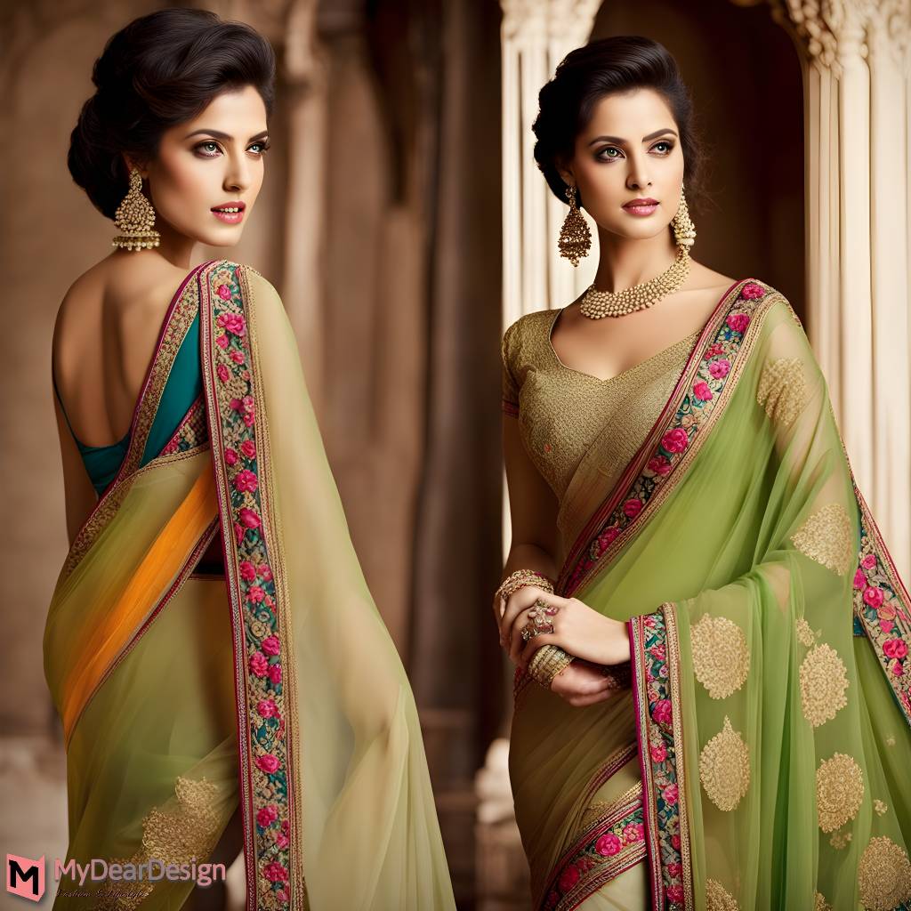 new saree designs