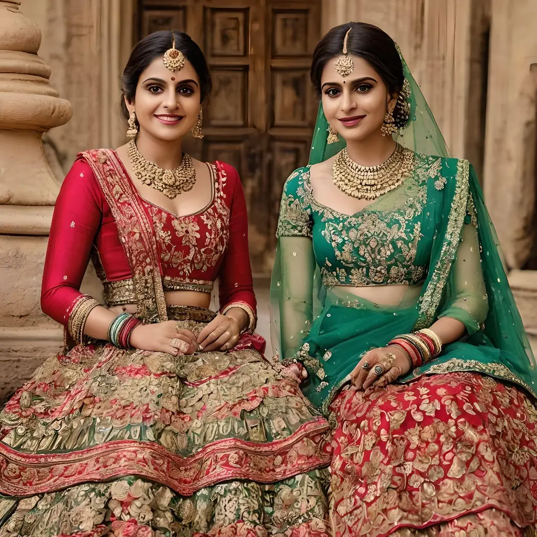 50 Simple Lehenga Looks Paired with Open Hairstyles: A Comprehensive Guide