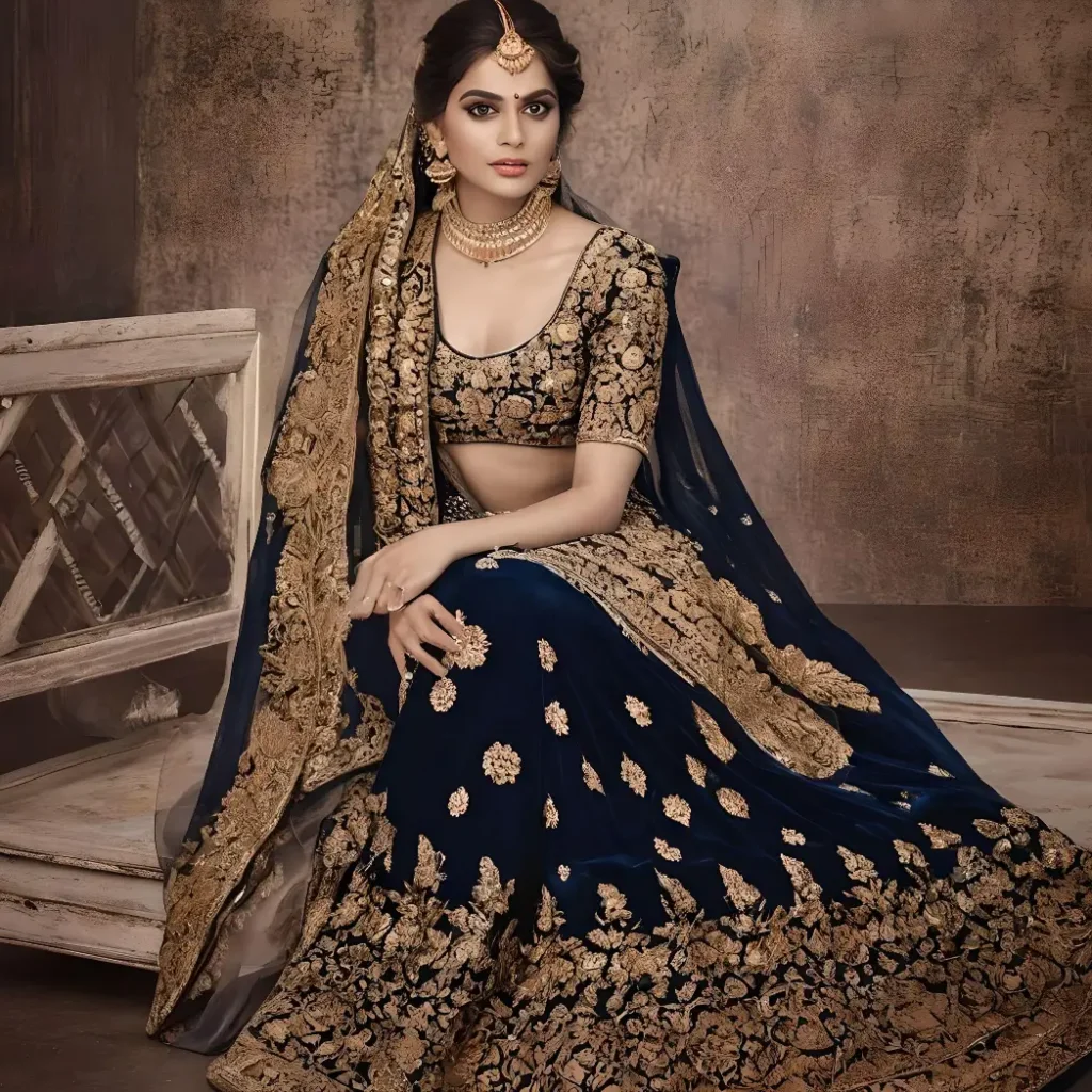 50+ Trending Velvet Lehenga Designs to Look Out for