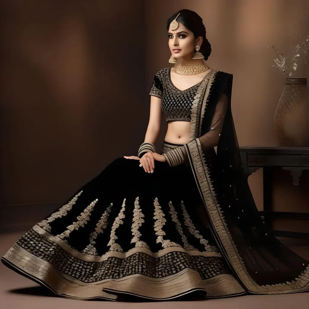 50+ Trending Velvet Lehenga Designs to Look Out for