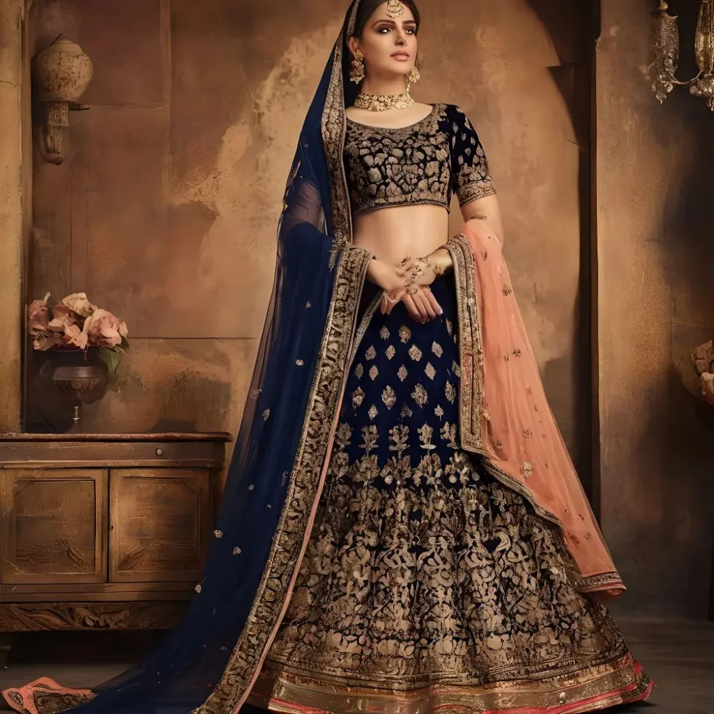 50+ Trending Velvet Lehenga Designs to Look Out for