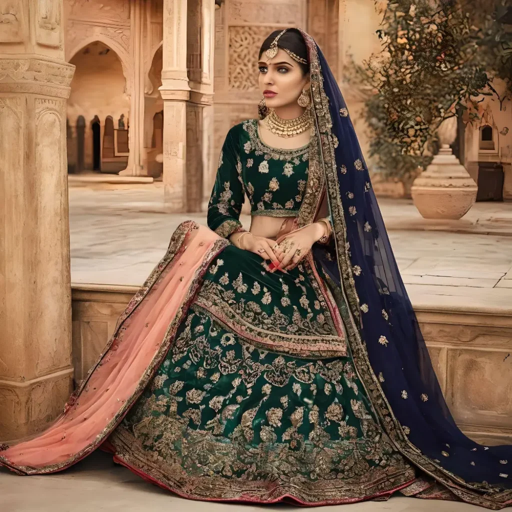 Discover the epitome of luxury and style with 50+ trending velvet lehenga designs. Captivate the fashion world with plush textures, vibrant colors, and exquisite heavy embroidery. Elevate traditional wear to new heights.