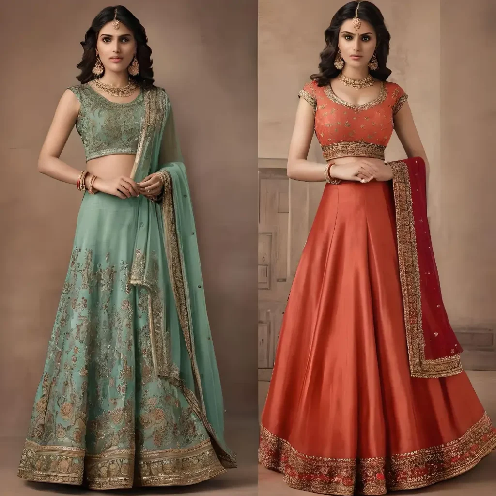 50 Simple Lehenga Designs: Unveiling Trending Blouse Choli Styles
