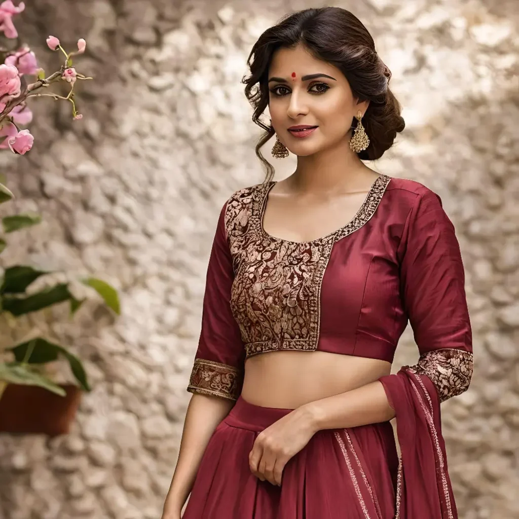Latest Blouse Designs for Fusion Wear