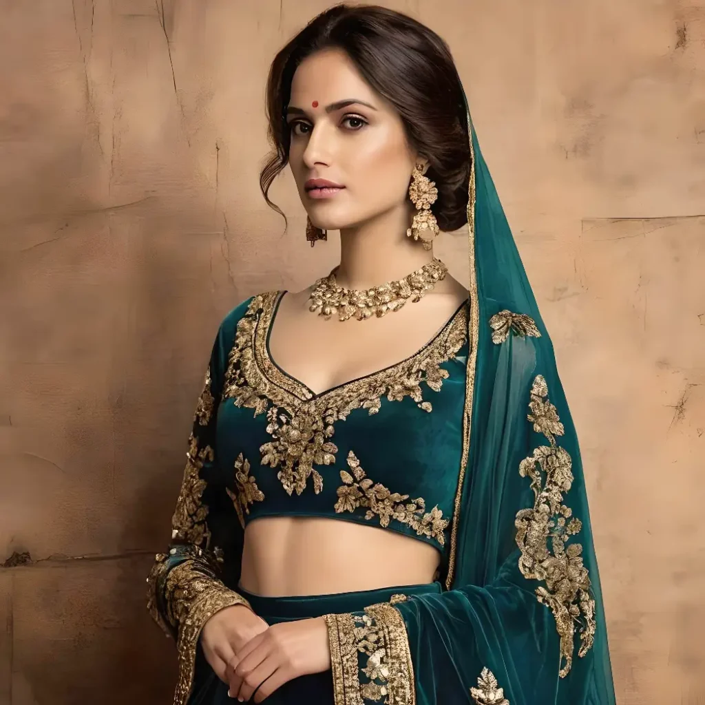 50+ Trending Velvet Lehenga Designs to Look Out for