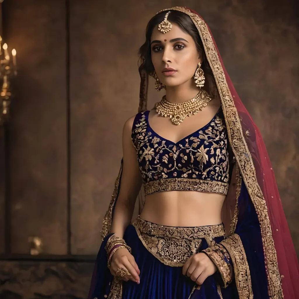50+ Trending Velvet Lehenga Designs to Look Out for