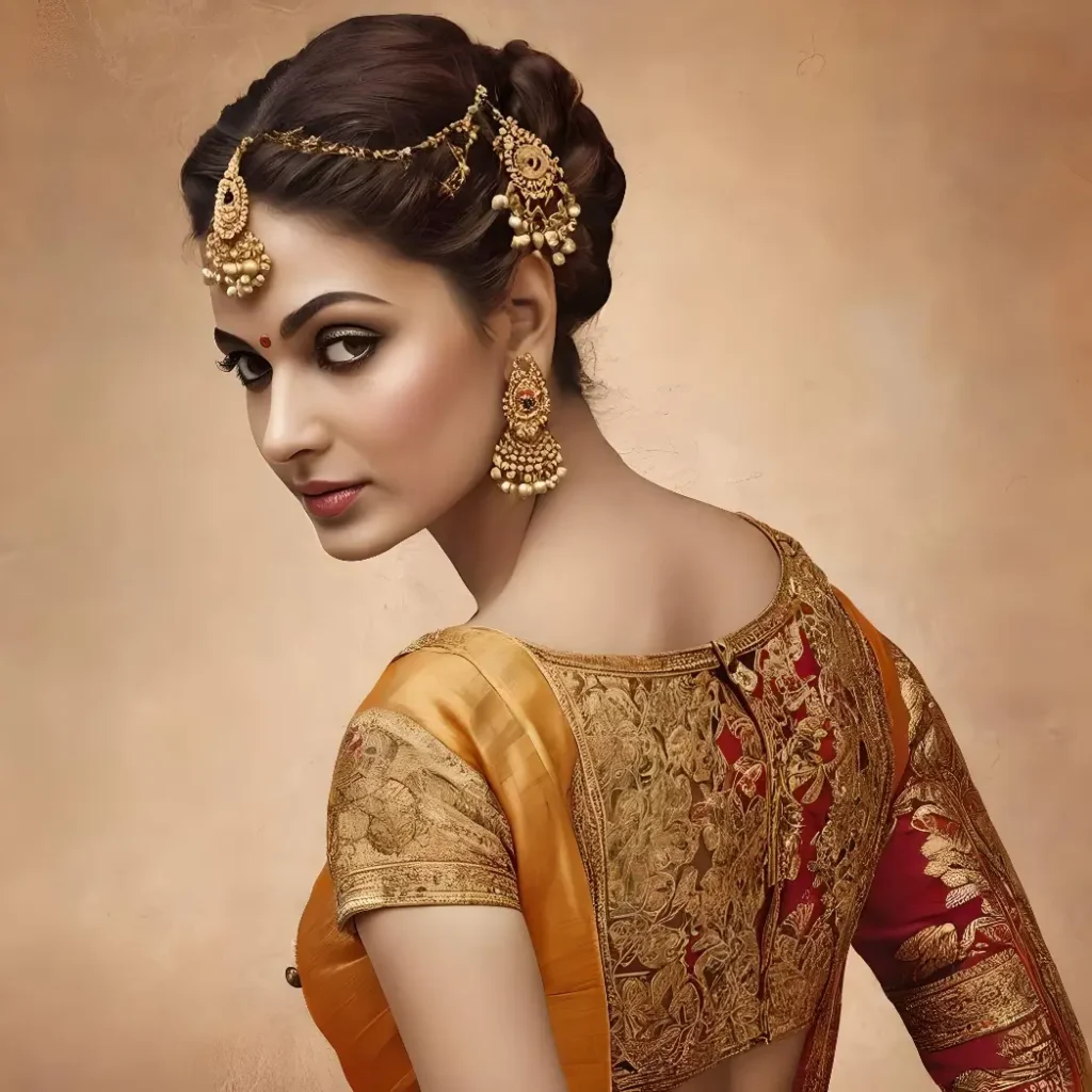 latest blouse designs for back deep neck