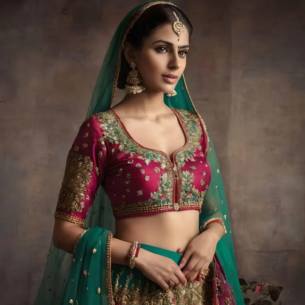 new blouse designs for lehenga