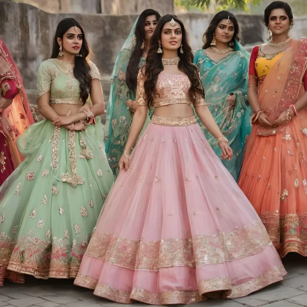50 Simple Lehenga Designs: Unveiling Trending Blouse Choli Styles
