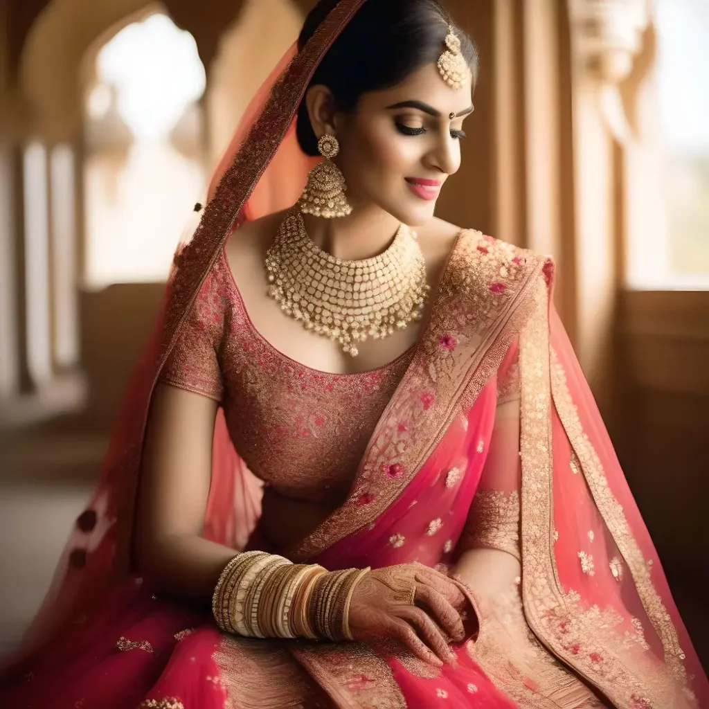 Accessorizing Your Net Lehenga