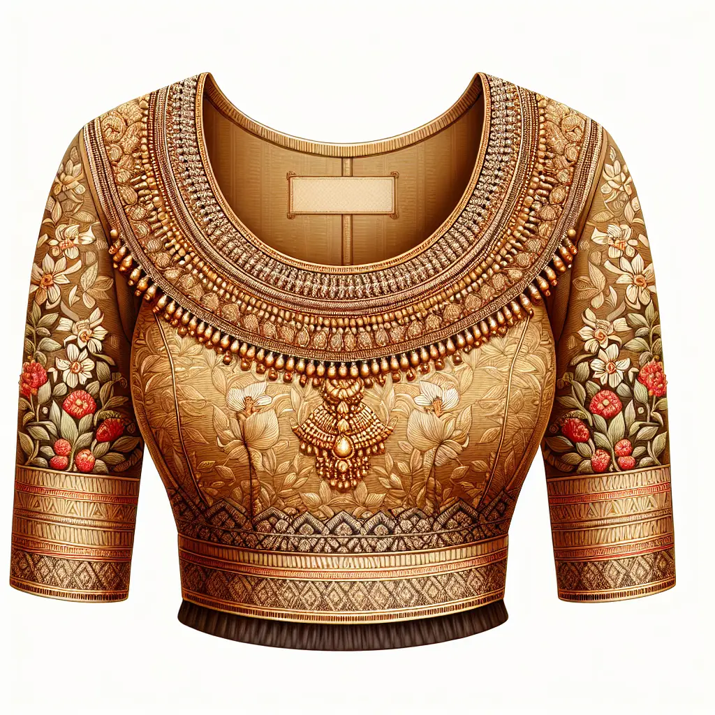 Banarasi Lehenga Blouse Design