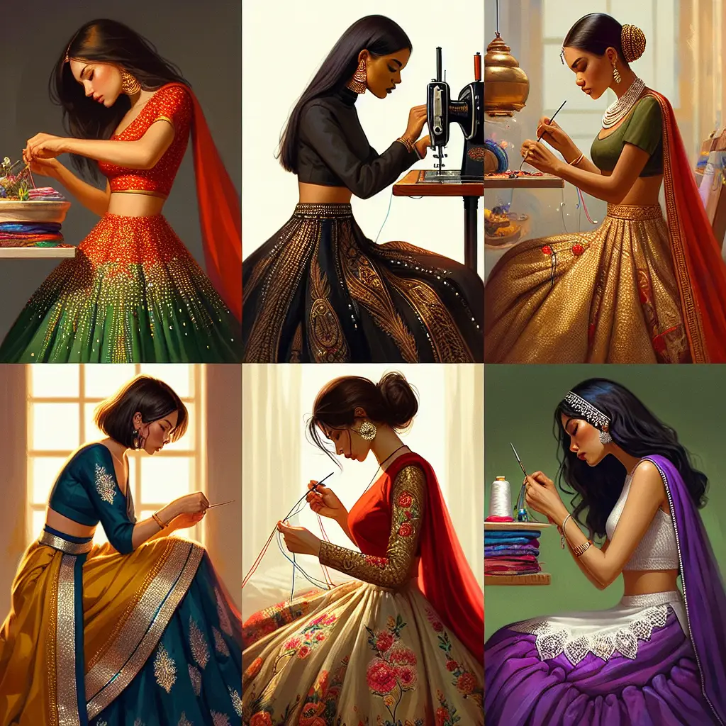 Customization Ideas for Your Peplum Lehenga