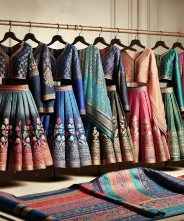 Discover the Elegance: Top Chanderi Silk Lehenga Designs to Look Out For