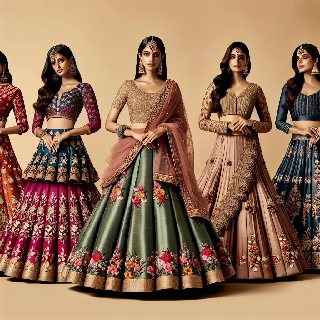 Peplum Lehengas: 10 Stunning Styles to Elevate Your Ethnic Wardrobe