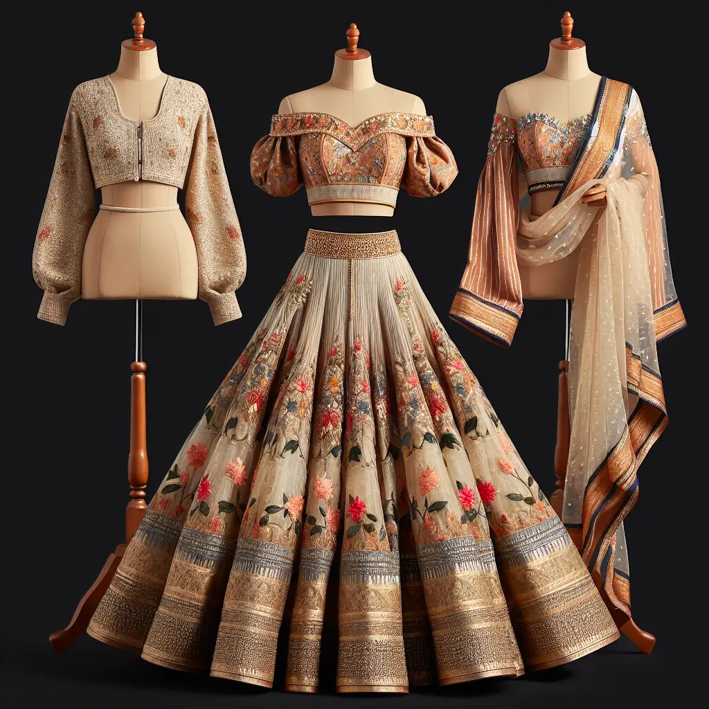 Banarasi Silk Lehenga Designs