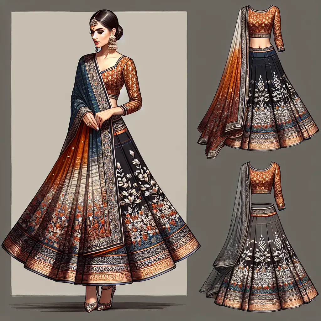 Banarasi Silk Lehenga Designs