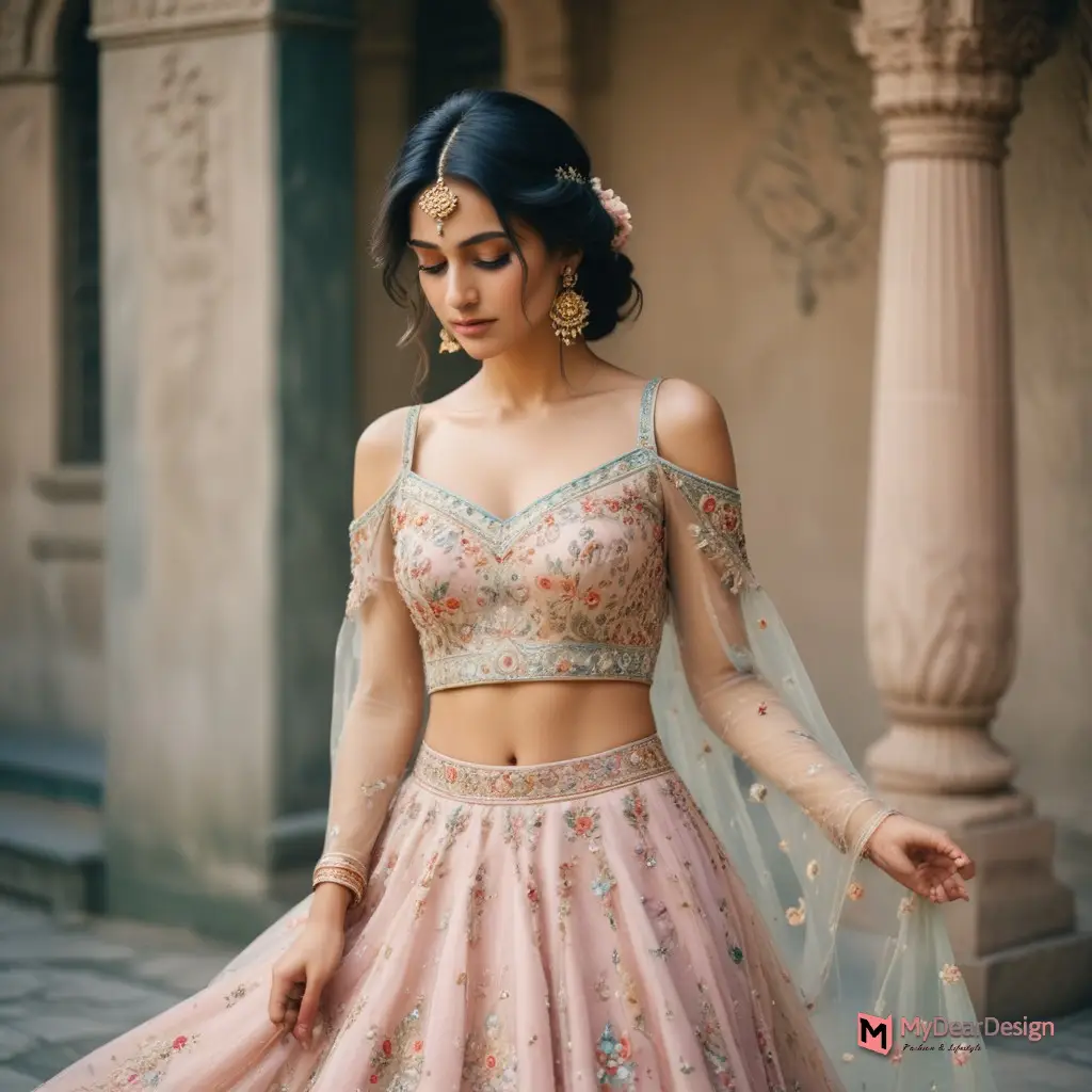 Elevate Your Style: 12 Must-Have Muslin Silk Lehenga Designs