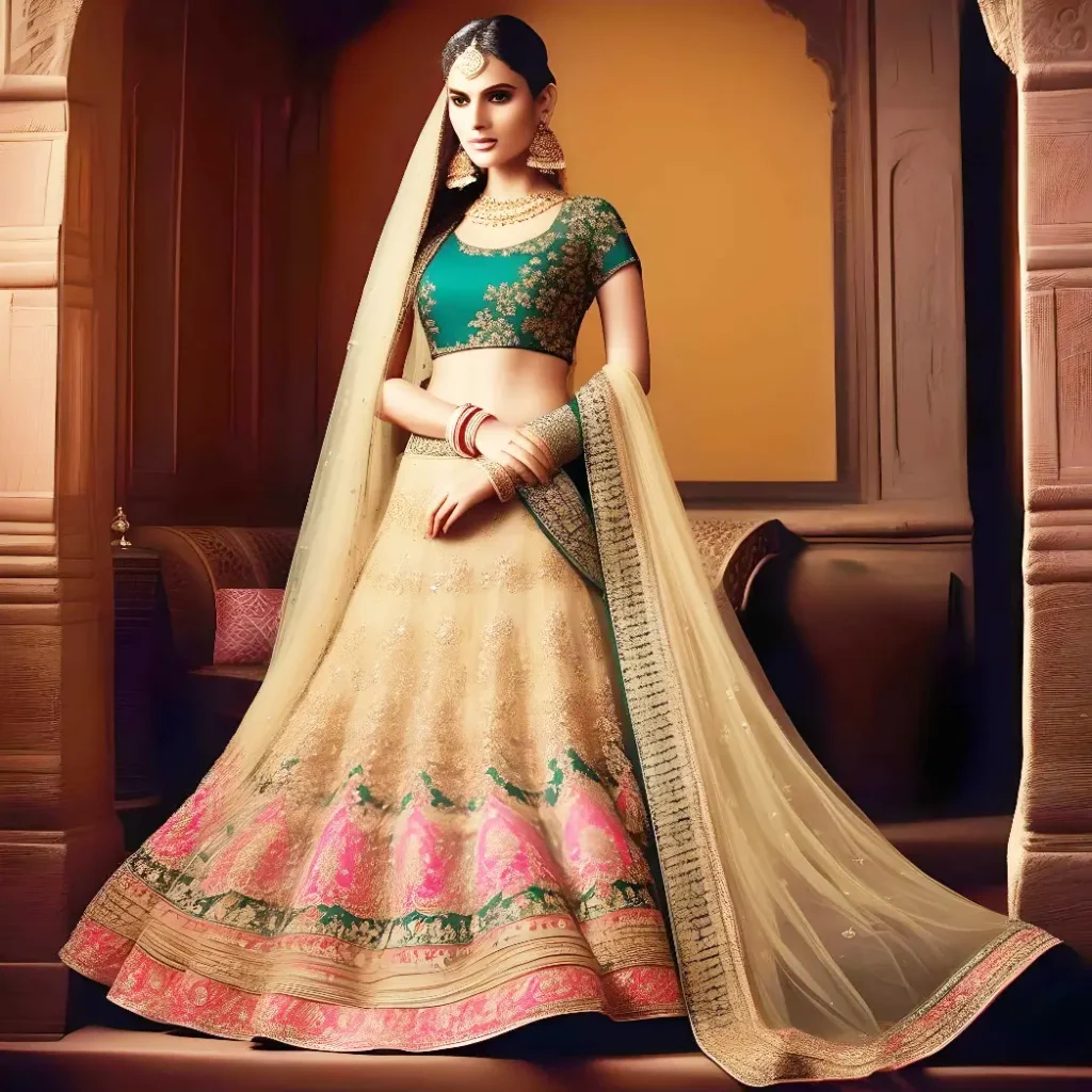 Net Lehenga Designs