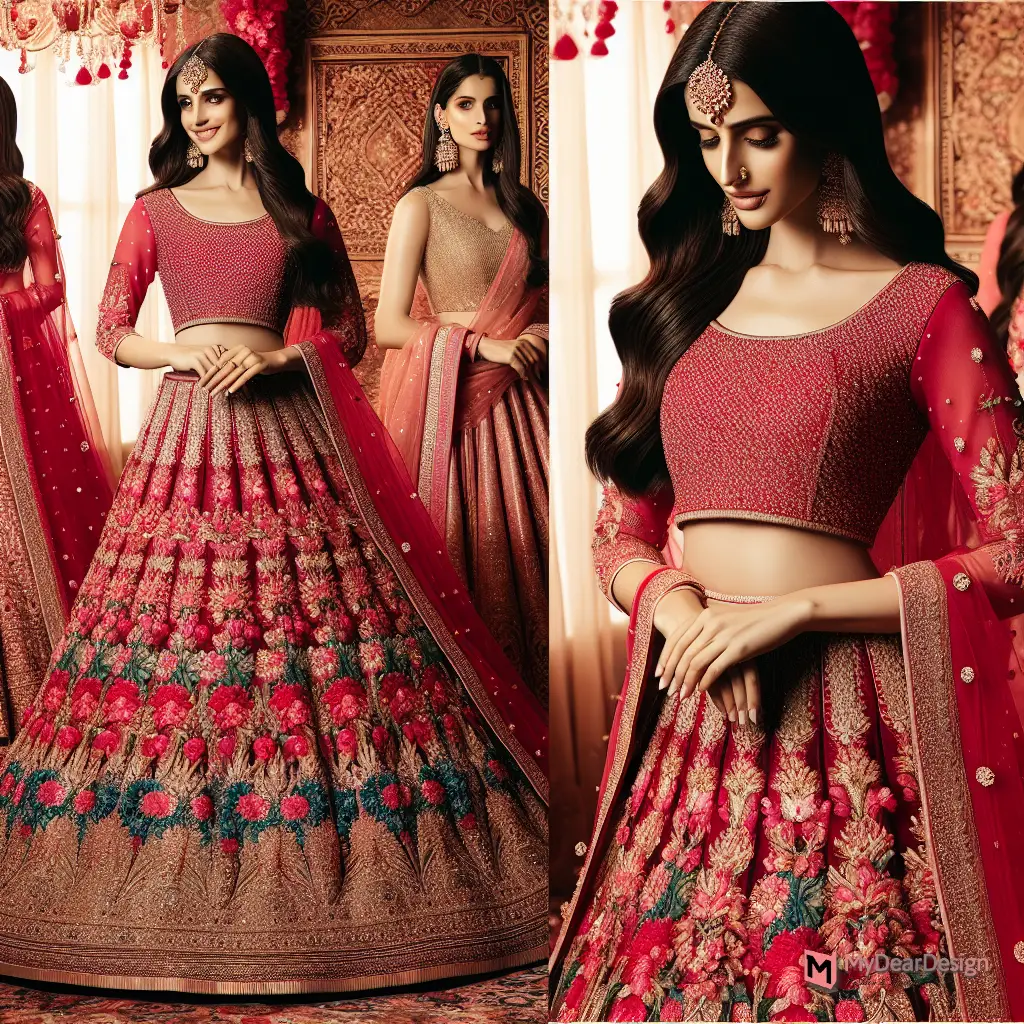 Elevate Your Style: 12 Must-Have Muslin Silk Lehenga Designs