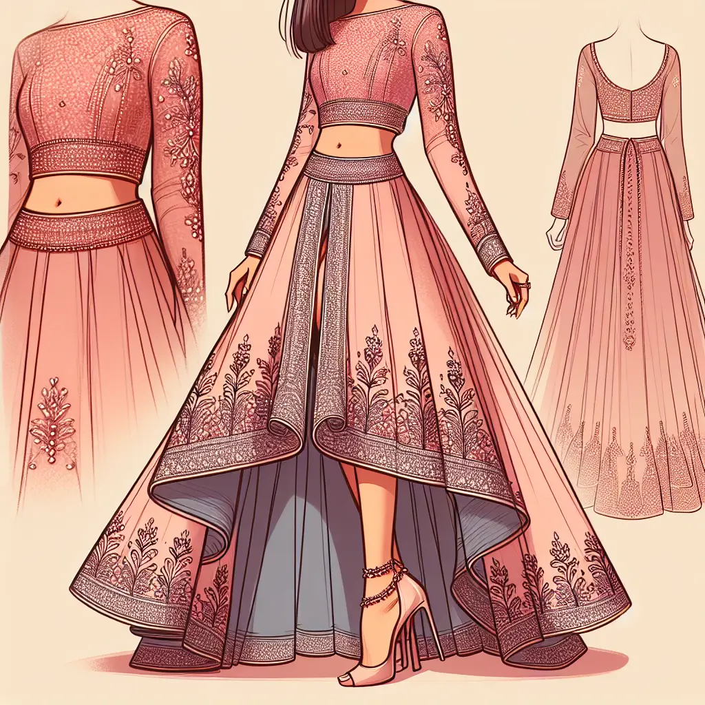Explore the Elegance: Top Cape Lehenga Designs to Watch in 2024