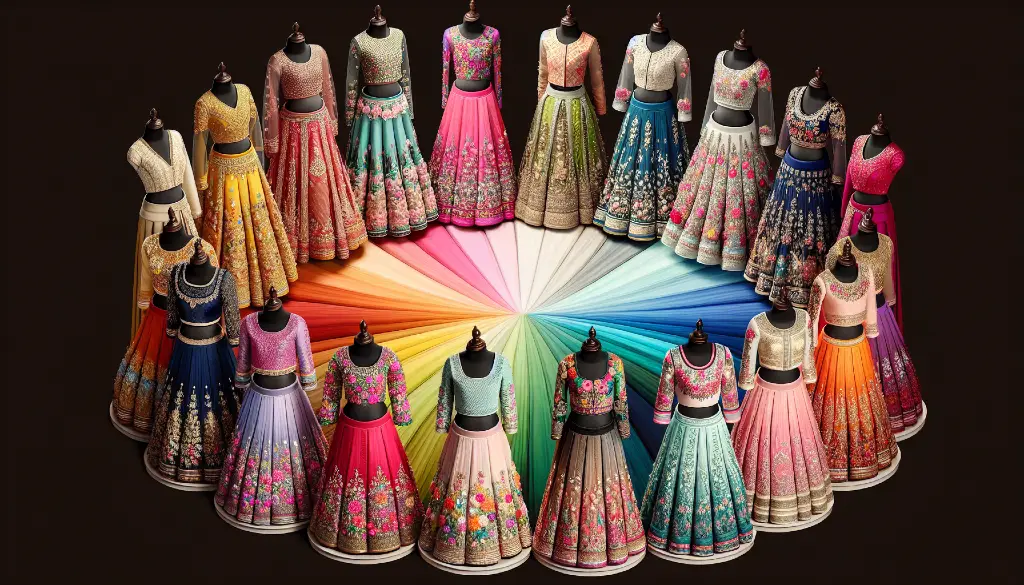 Top 12 Crop Top Lehengas That Will Make Your Little Girl Shine