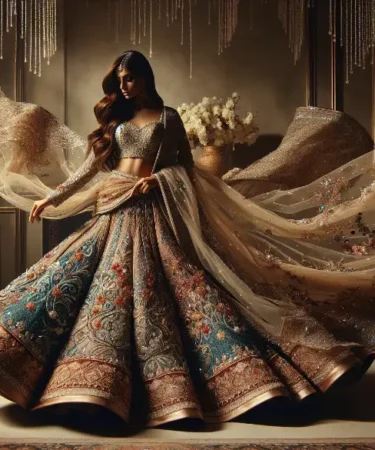 Explore the Elegance: Top Banglory Silk Lehenga Designs for 2024