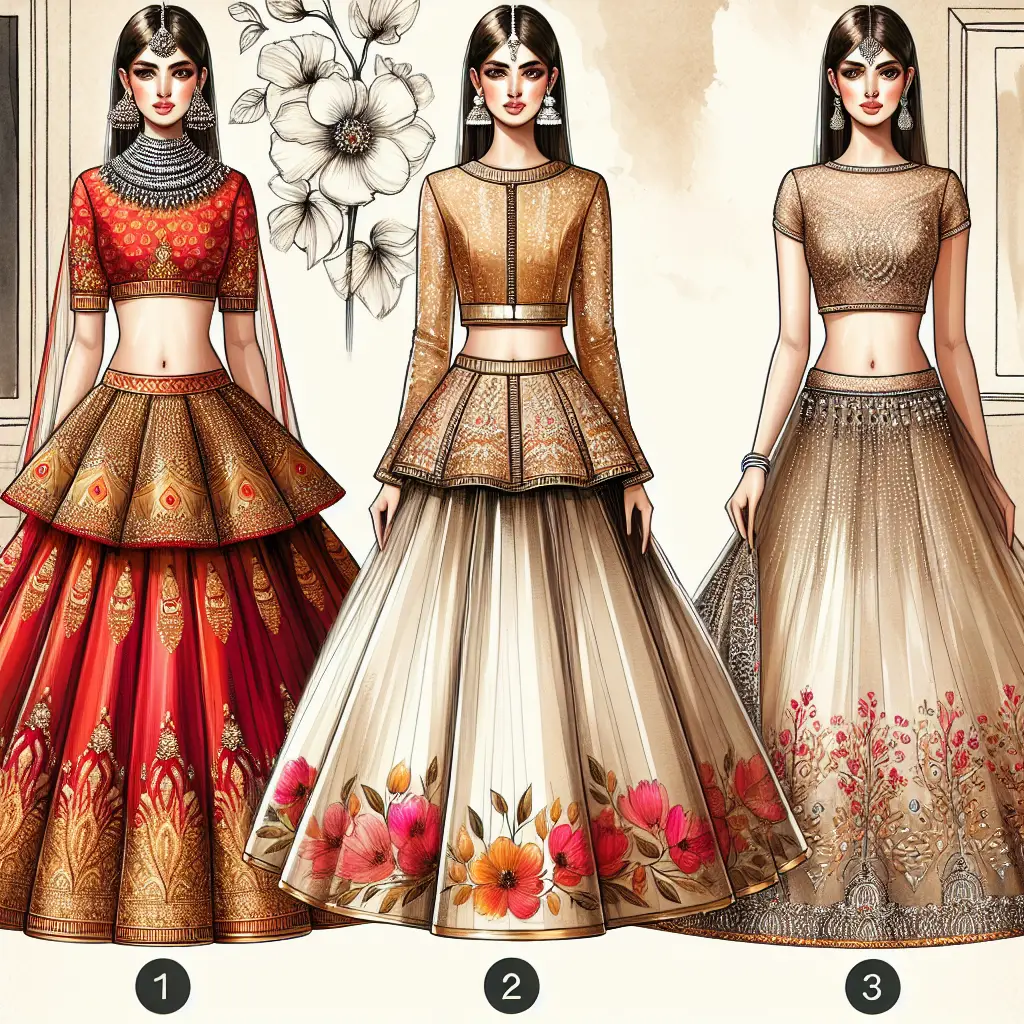 Peplum Lehengas: 10 Stunning Styles to Elevate Your Ethnic Wardrobe