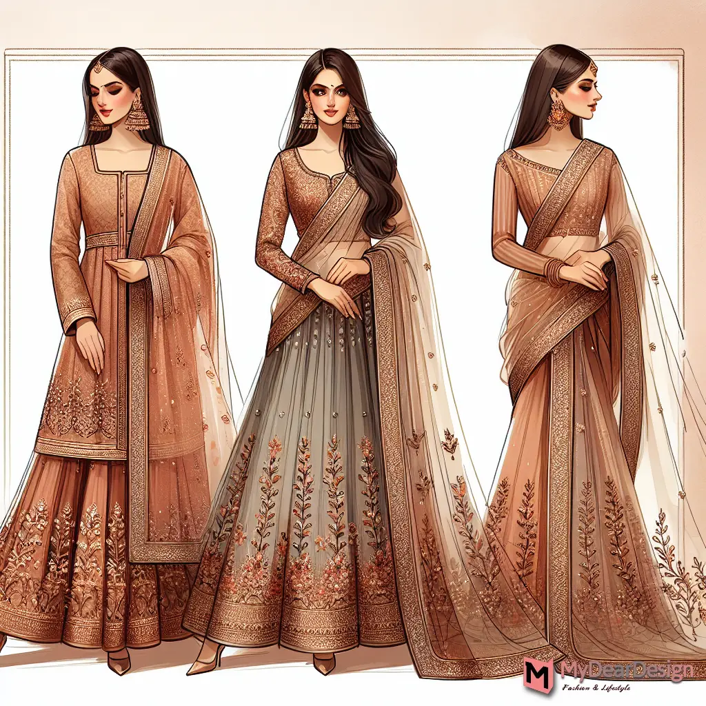 Elevate your ethnic fashion game with our curated collection of 16+ stunning crepe lehenga designs for every occasion. From traditional to modern, find the perfect style at mydeardesign.com.