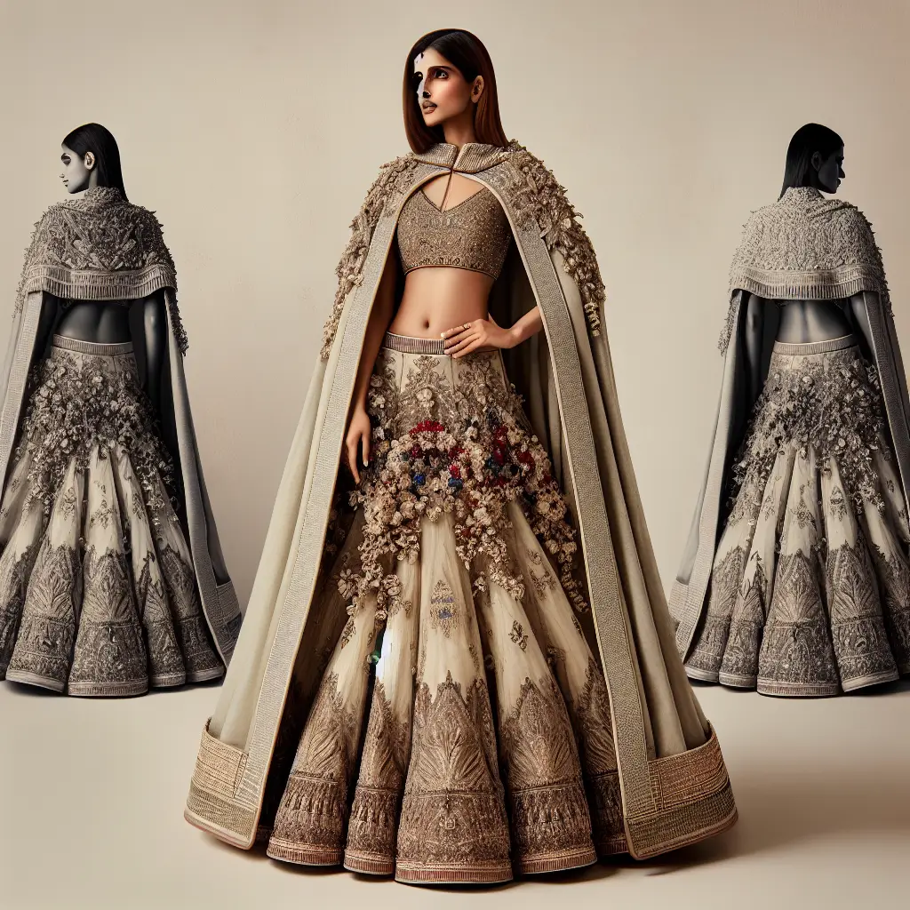 Explore the Elegance: Top Cape Lehenga Designs to Watch in 2024