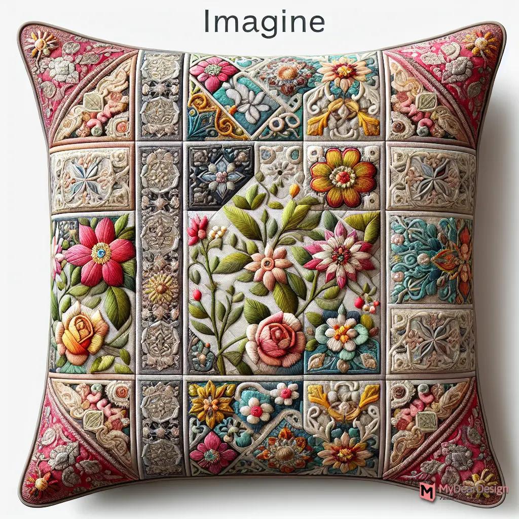 10 Embroidery Designs for Beautiful Pillow Covers