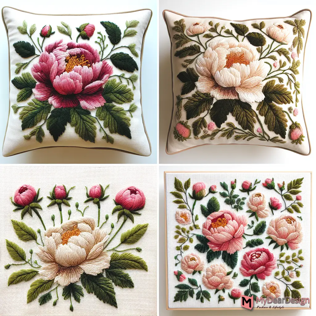 Top 10 Beautiful Hand Embroidery Designs for Cushion Cover