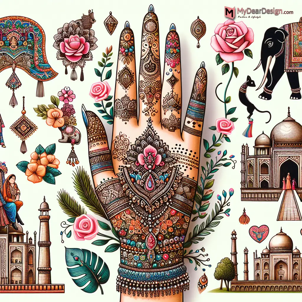 Popular Bridal Mehndi Patterns
