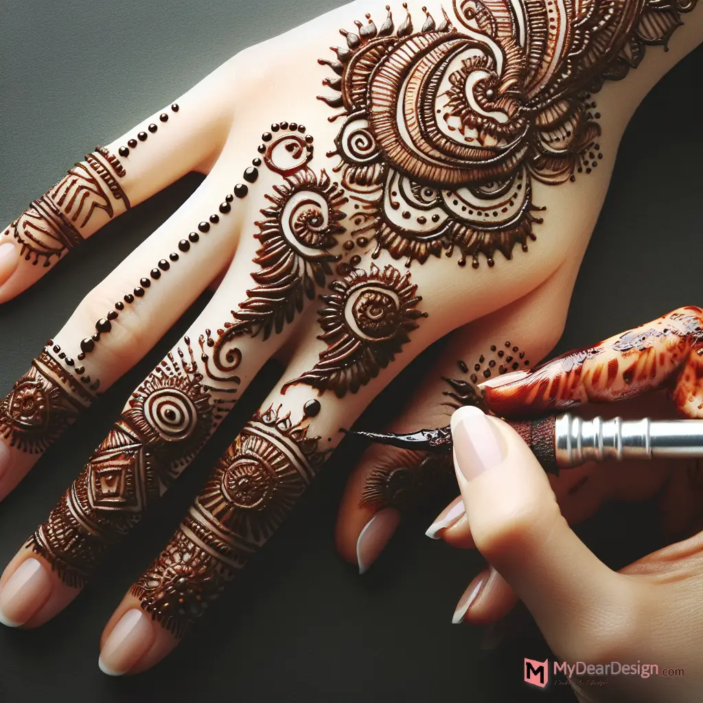 Finger Mehndi Basics