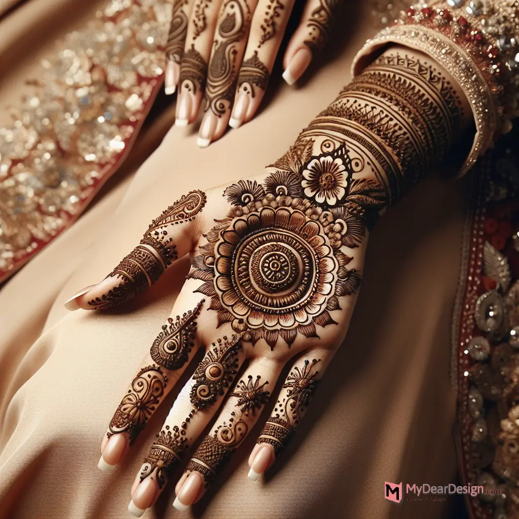 Back Hand Mehndi Styles