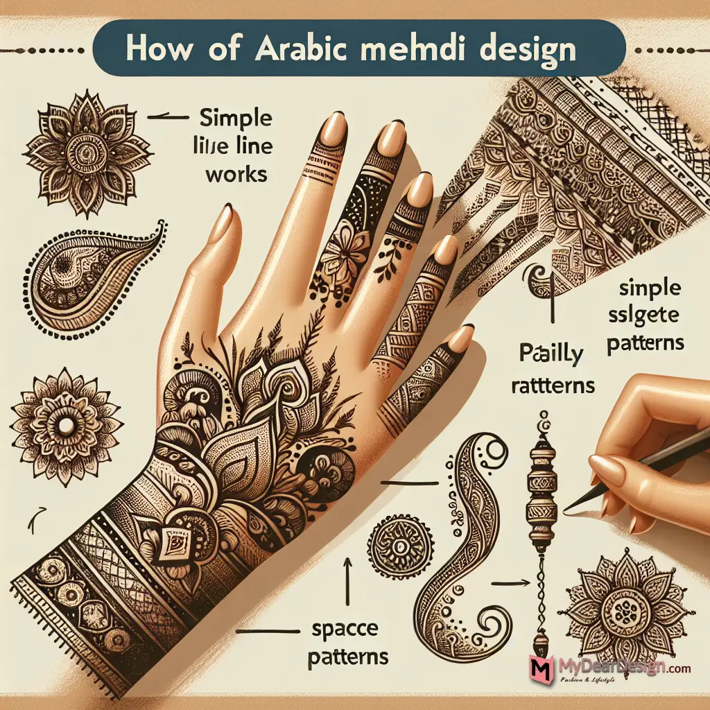 Techniques for Arabic Mehndi
