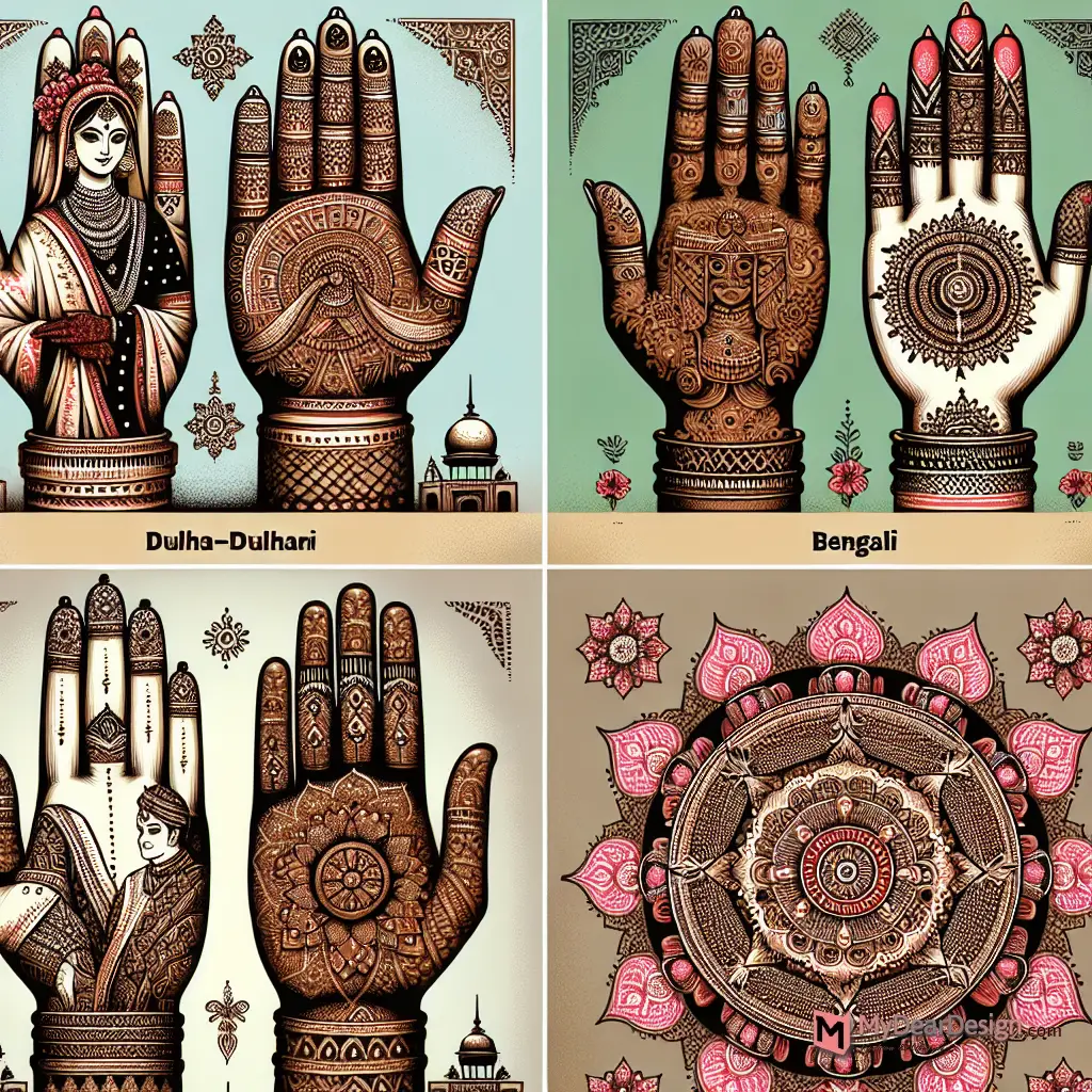 Regional Indian Mehndi Styles
