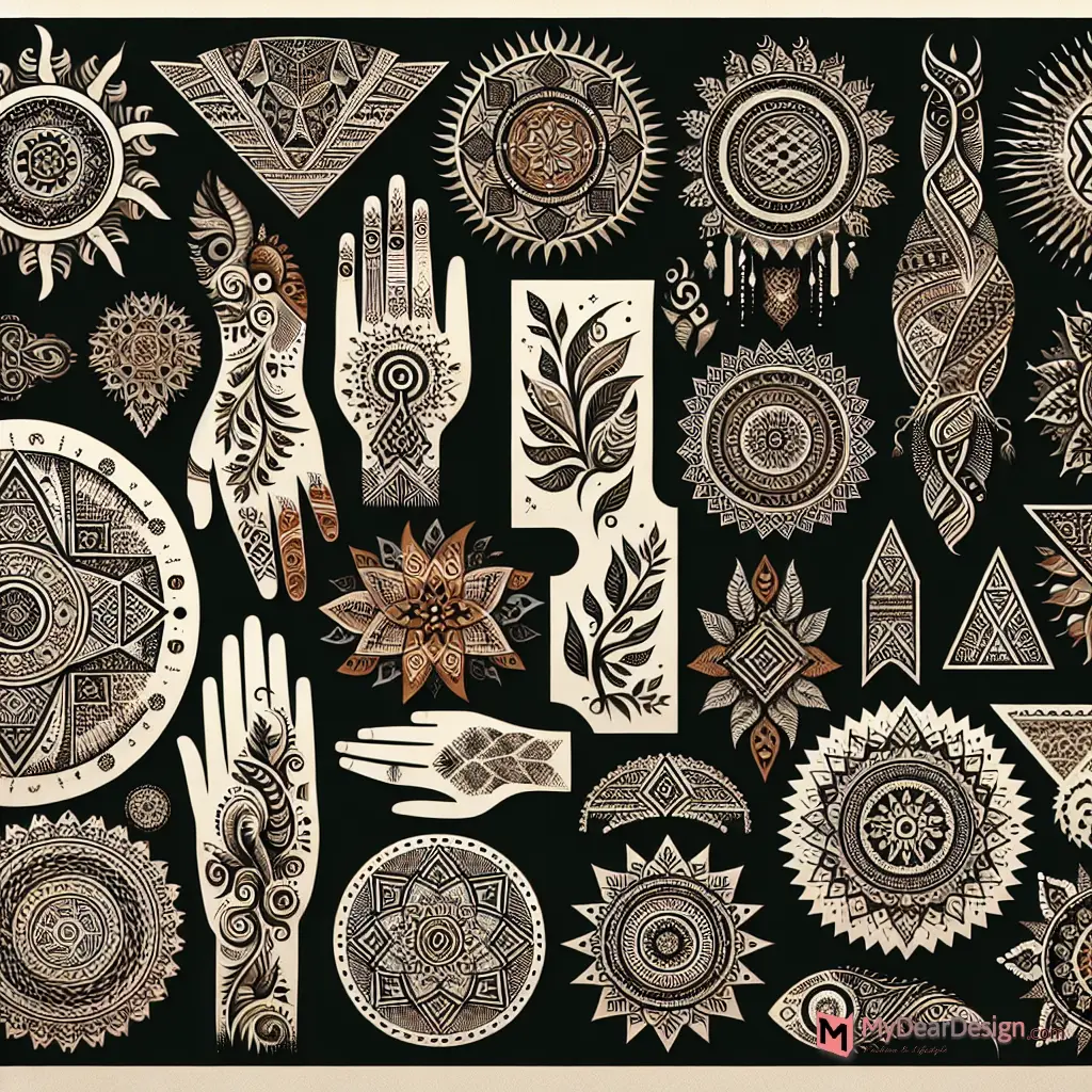 Male-oriented Mehndi Patterns