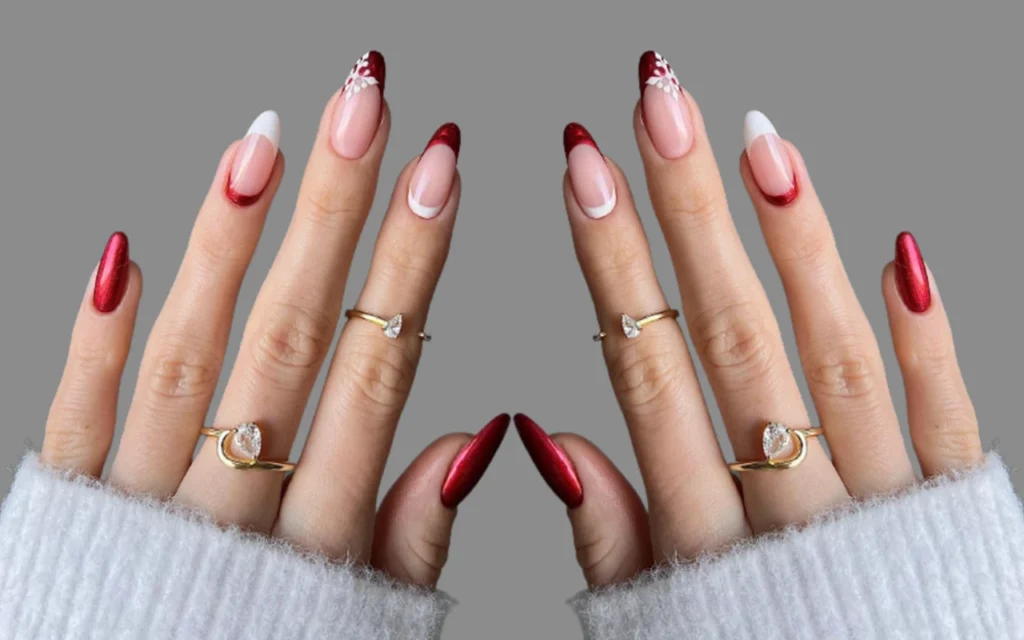 Classy Christmas Nail Designs
