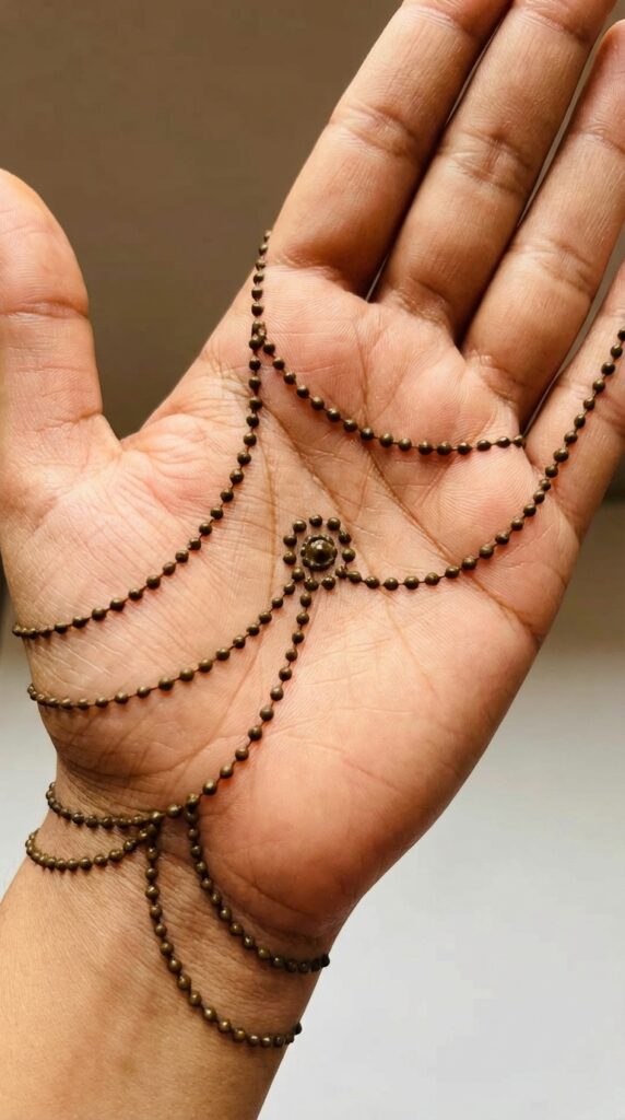 Pearl Chain Mehndi
