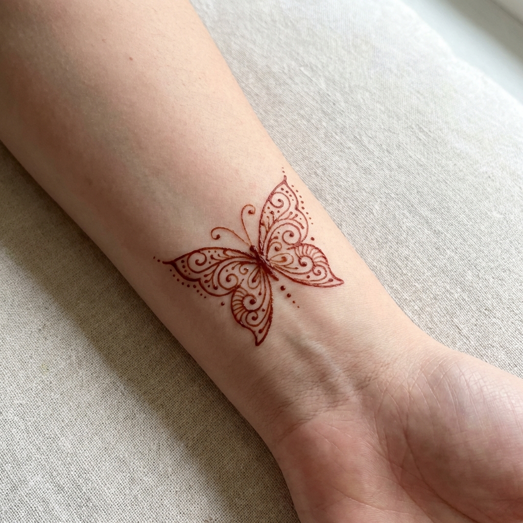 Chic Back Hand Mehndi Jewelry Style