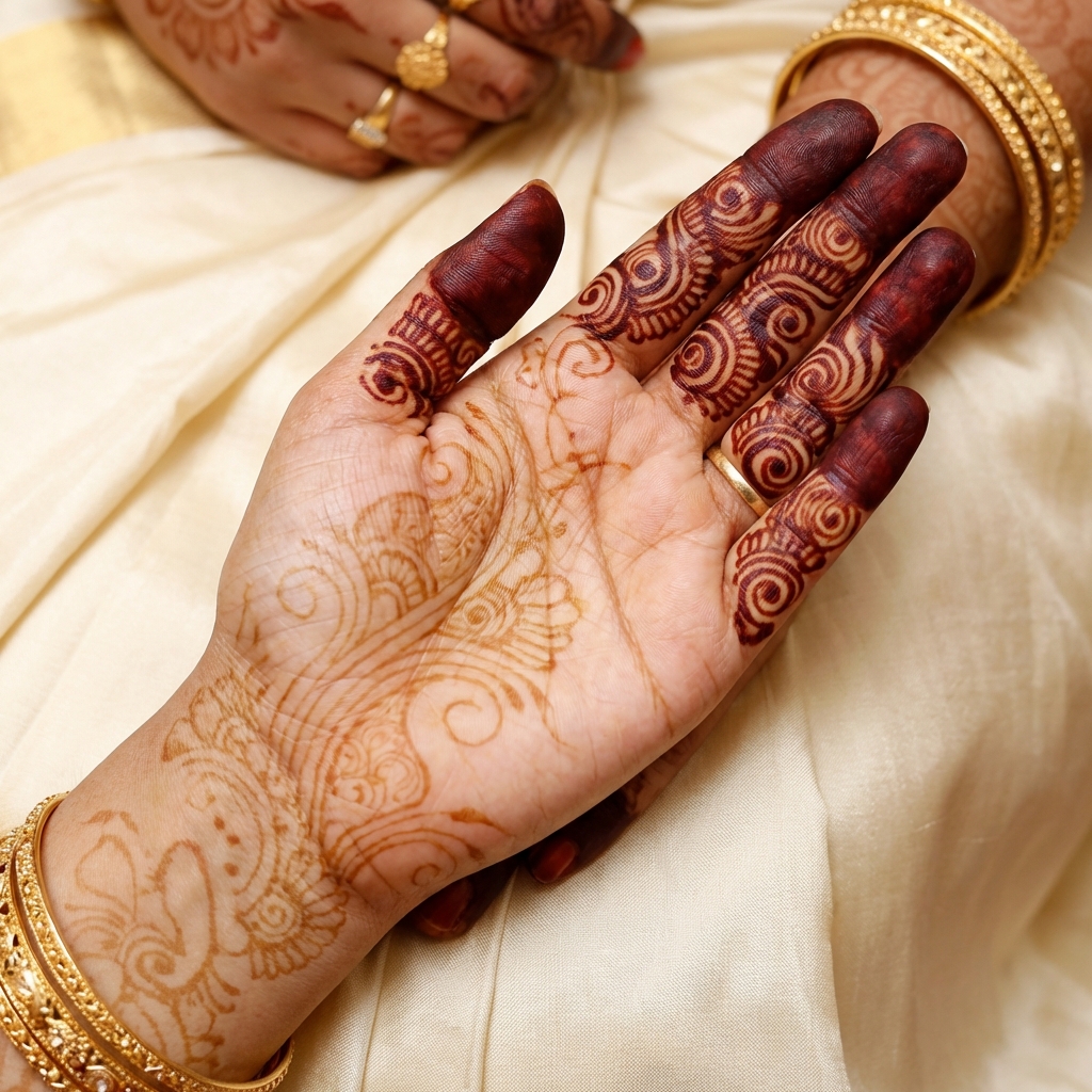 Royal Easy Bridal Mehndi Khafif Style