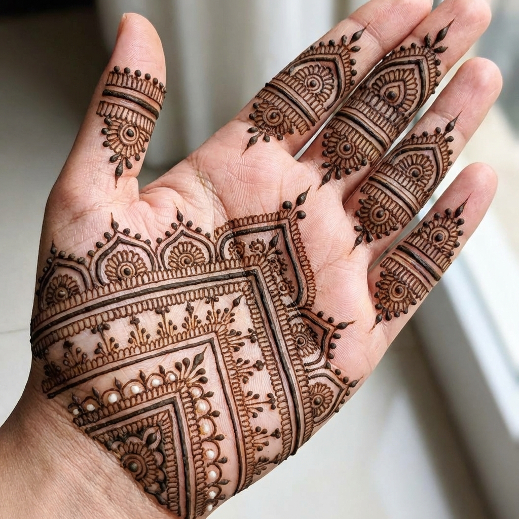 Modern Front Hand Mehndi Designs 2026